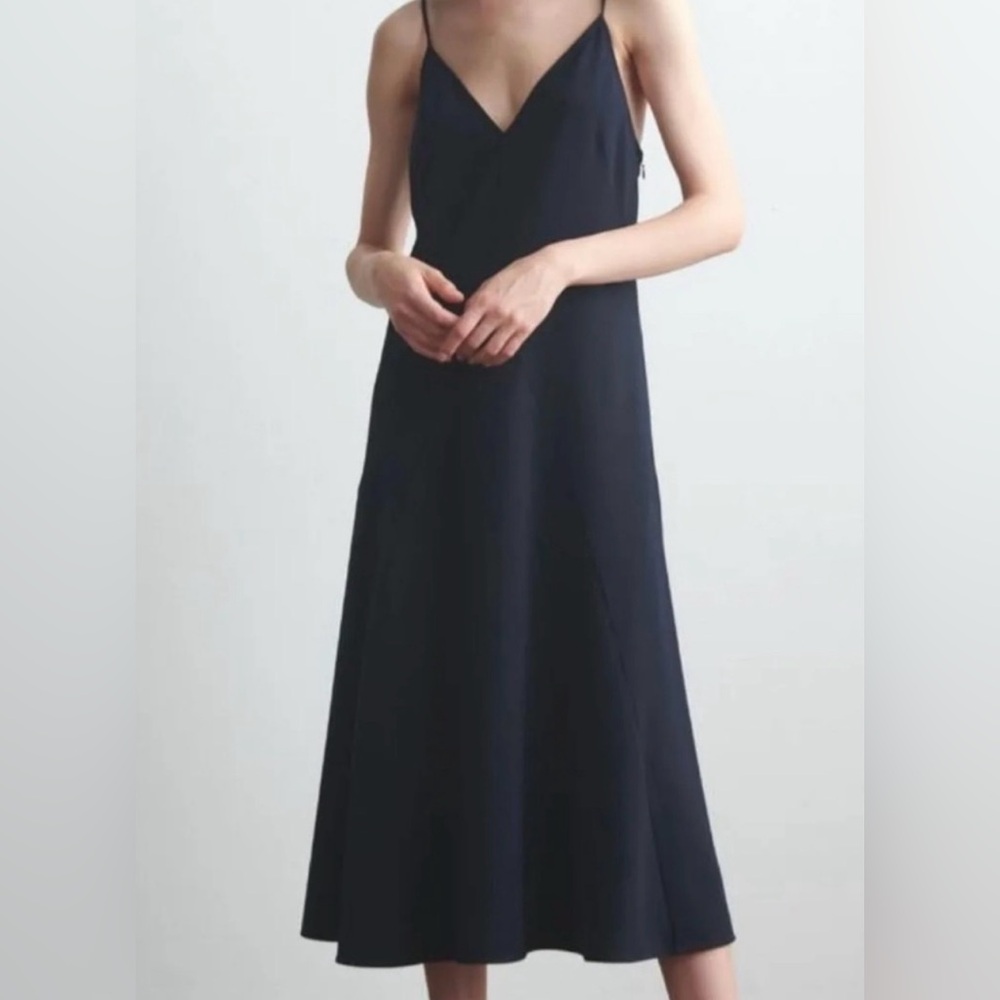 Thakoon Midnight Blue Slip Dress